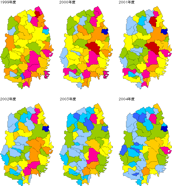 ��茧1999-2004�N�x